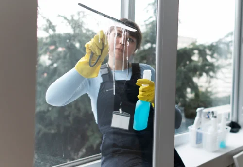 Nettoyage de vitres intérieures et extérieures à Chamboret
